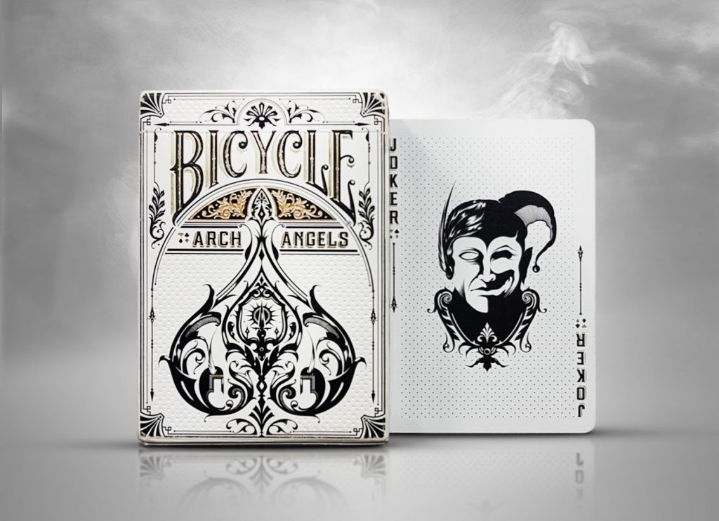 bicycle card archangel