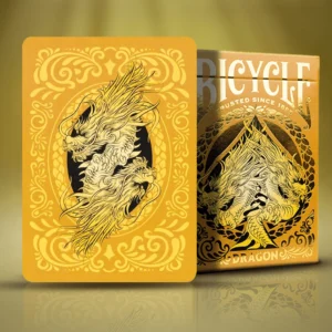 BICYCLE DRAGON GOLD